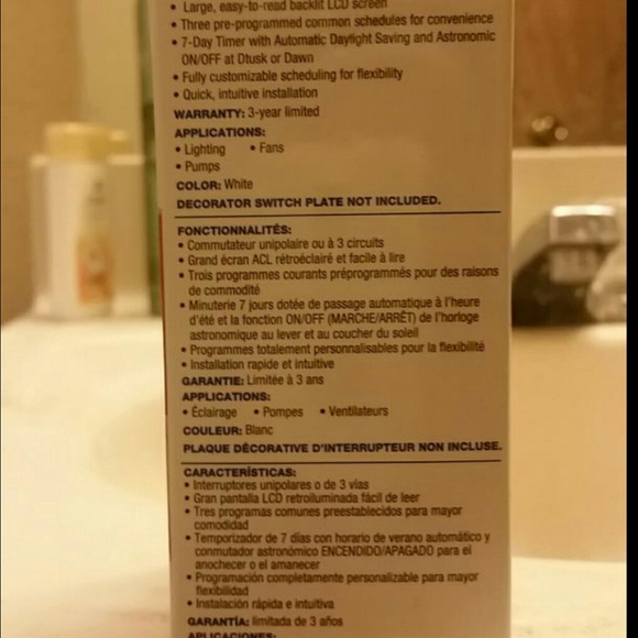 Smart In Wall timer - Picture 4 of 4